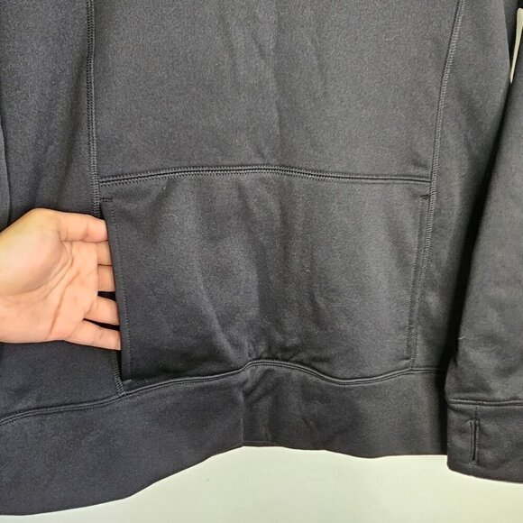 Women's Long Sleeved Pullover Lightweight Fleeced Hoodie, Mammoth, Size M - Picture 5 of 12